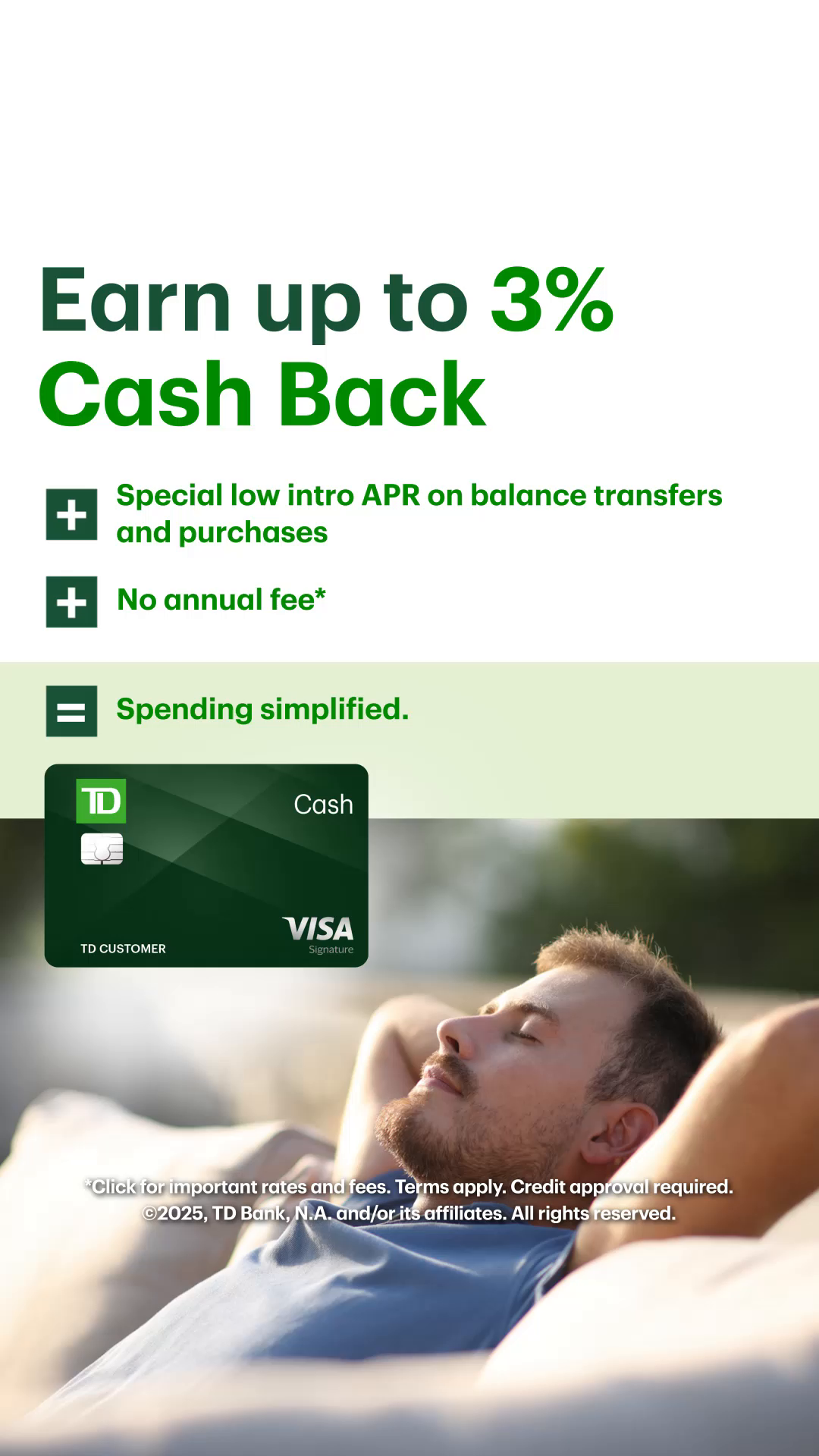 TD Facebook ad