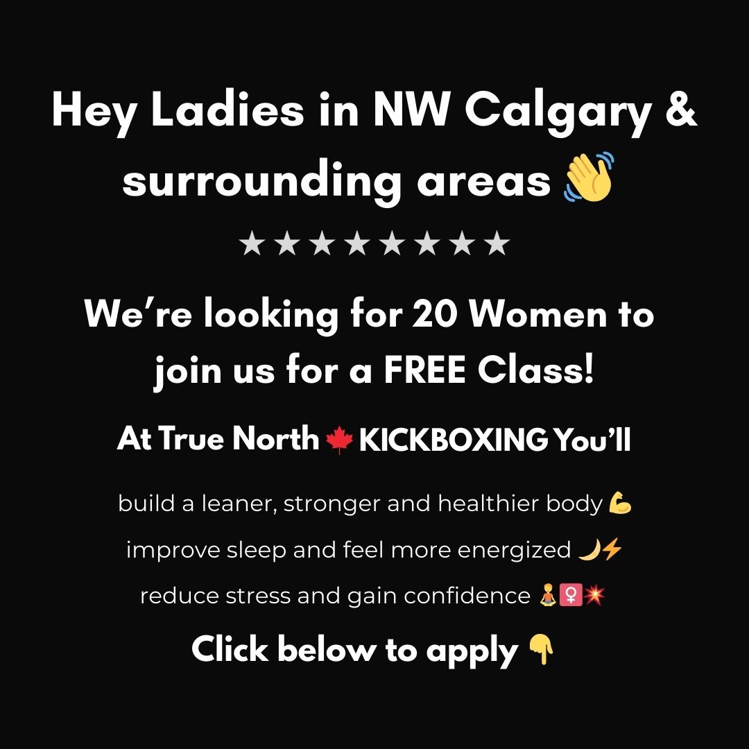 True North Kickboxing - Calgary Facebook ad: Free Class! Time for a Change