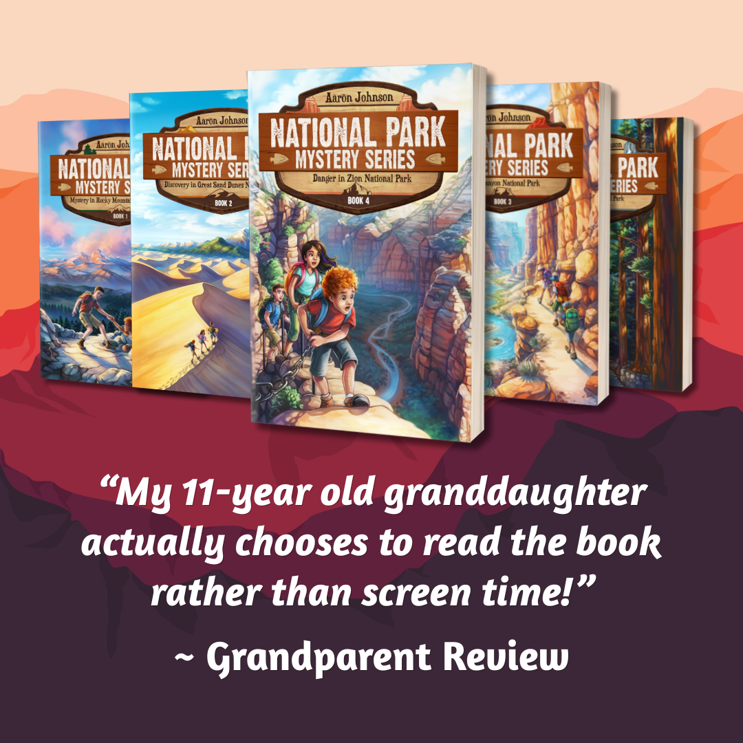 National Park Mystery Series Facebook ad