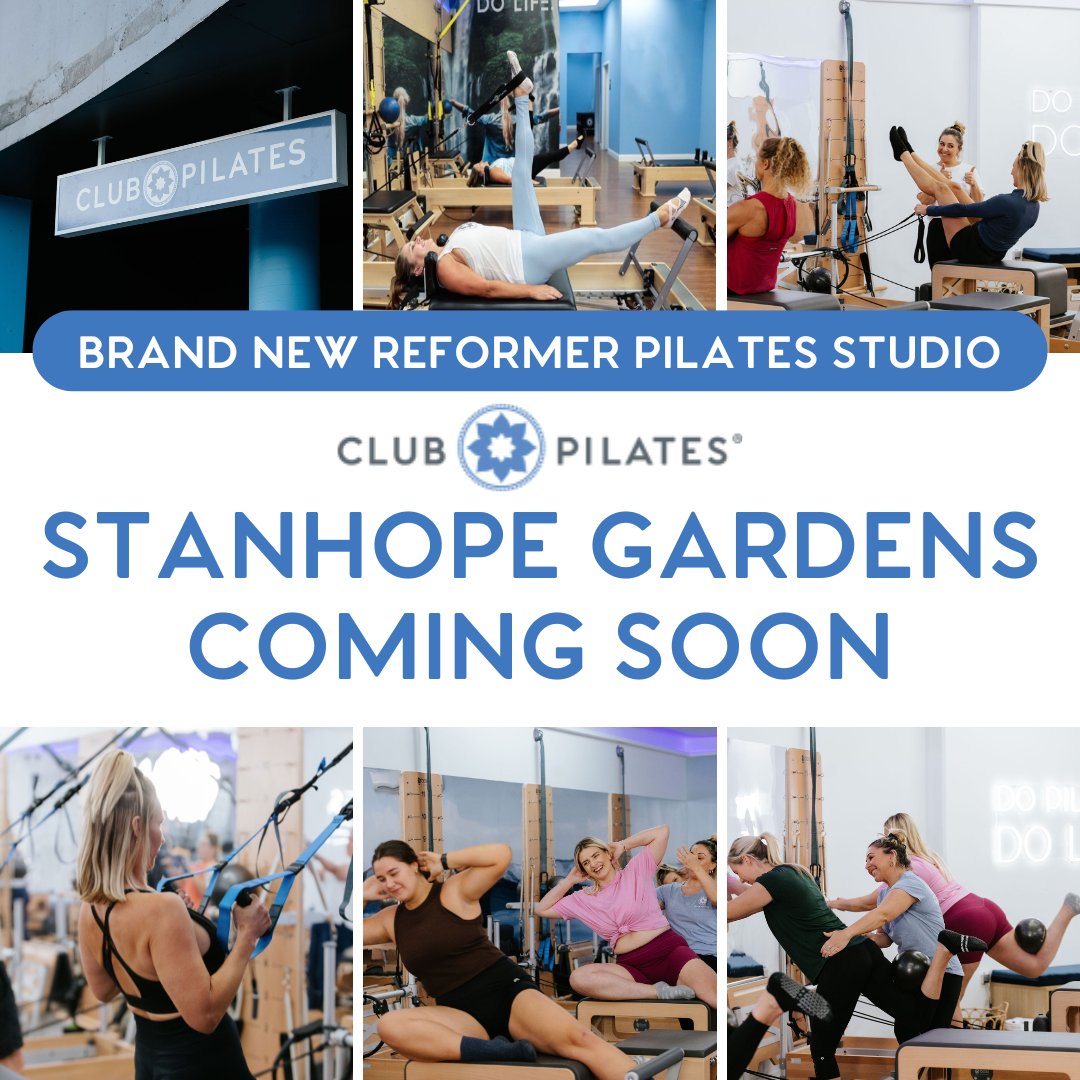 Club Pilates Stanhope Gardens Facebook ad: Brand New Club Pilates Coming to Stanhope Gardens!