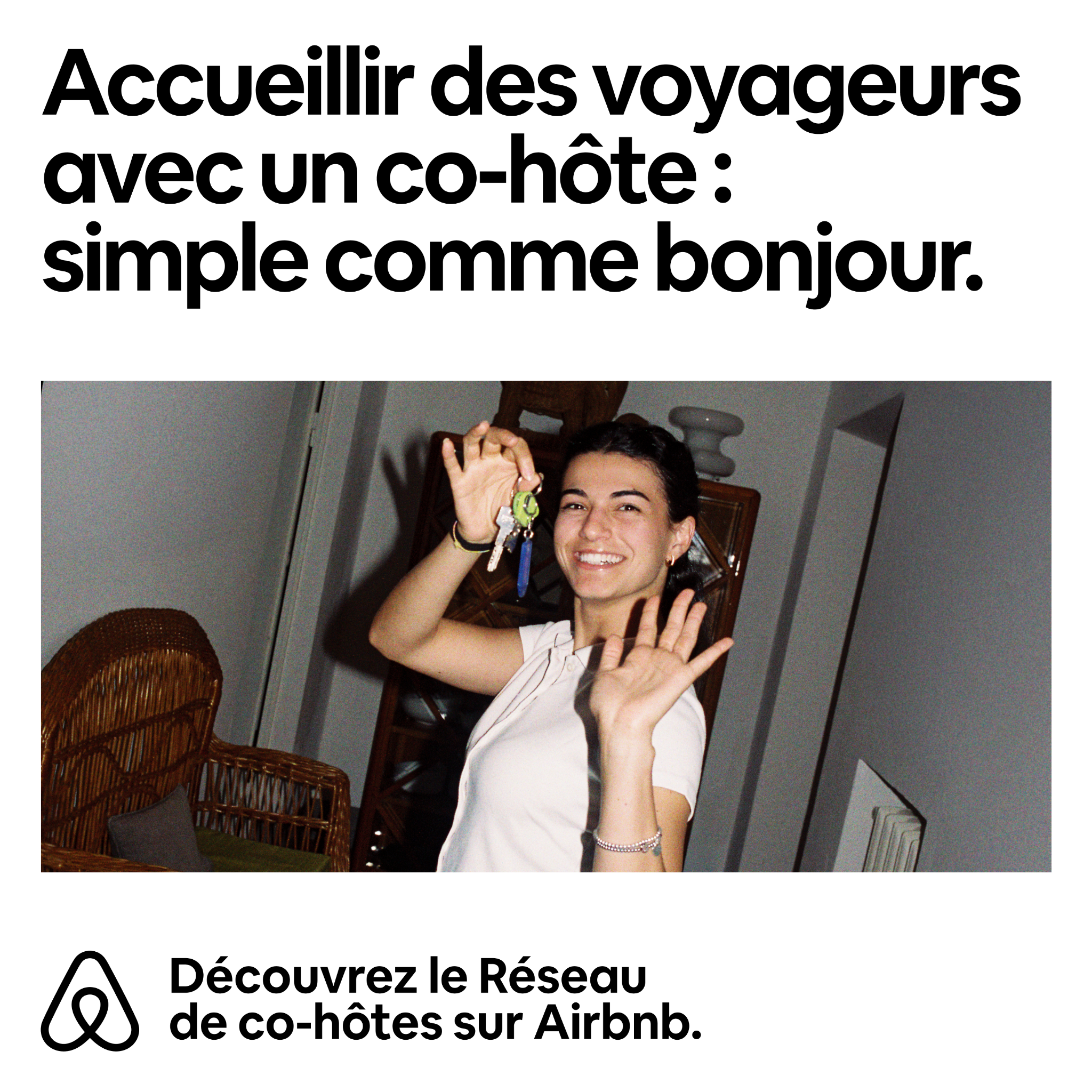 Airbnb Facebook ad