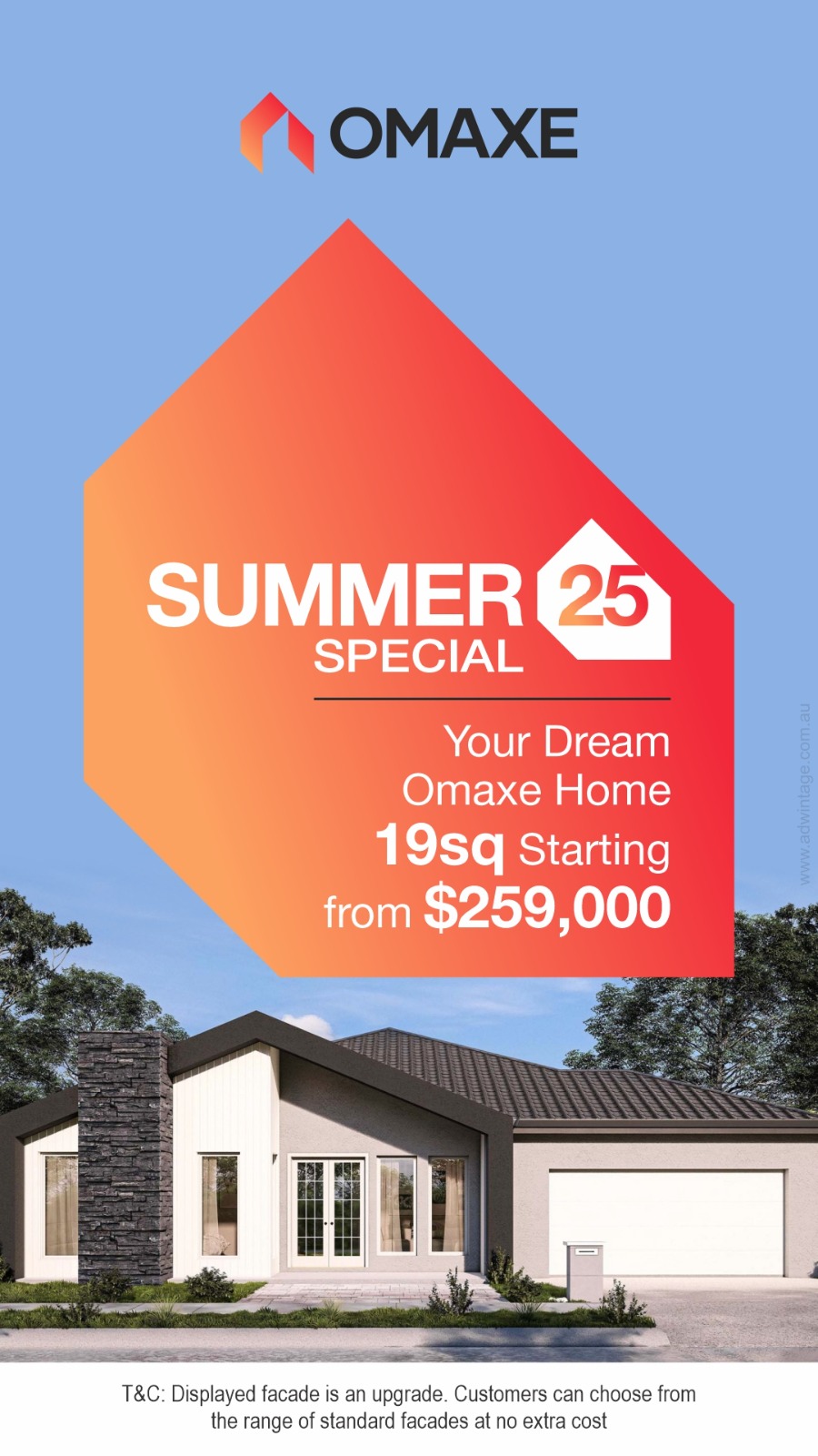 Omaxe Homes Facebook ad