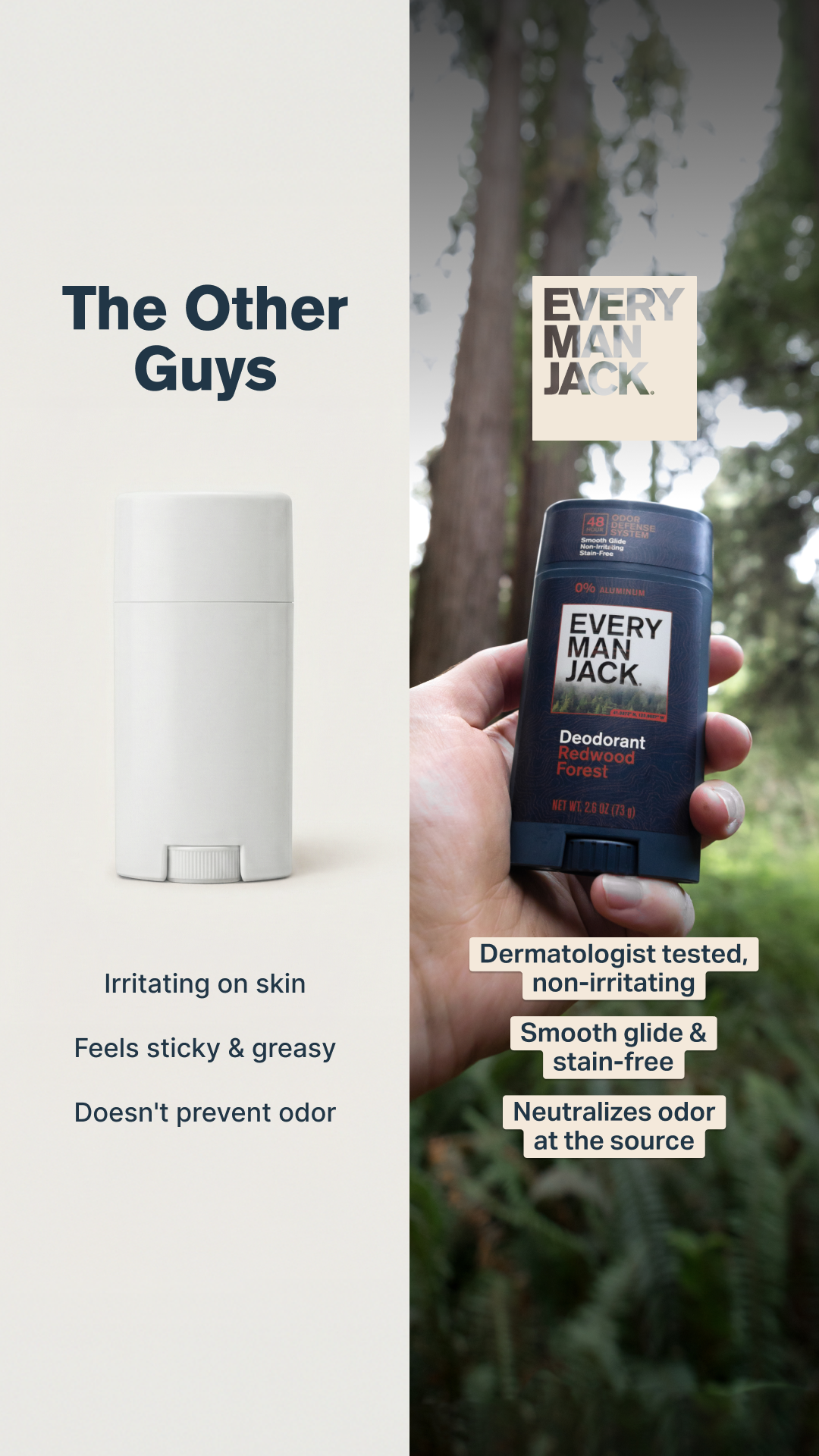 Every Man Jack Facebook ad