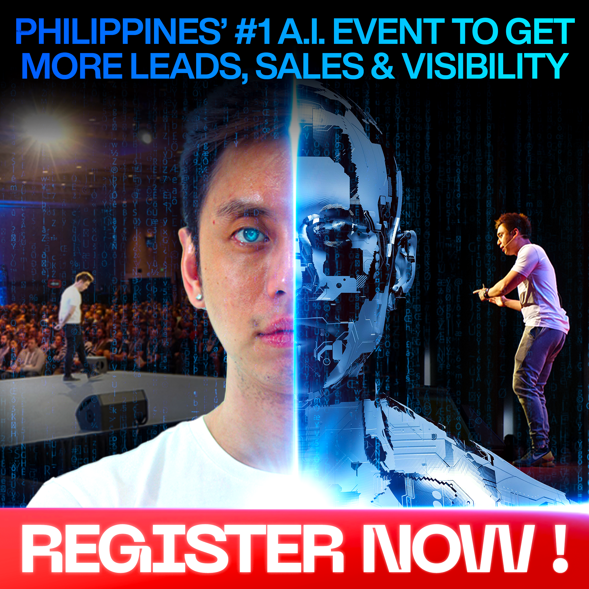 Laurus Enterprises PH Facebook ad: Manila's First A.I. Event Of Its Kind (Join Us Live?)