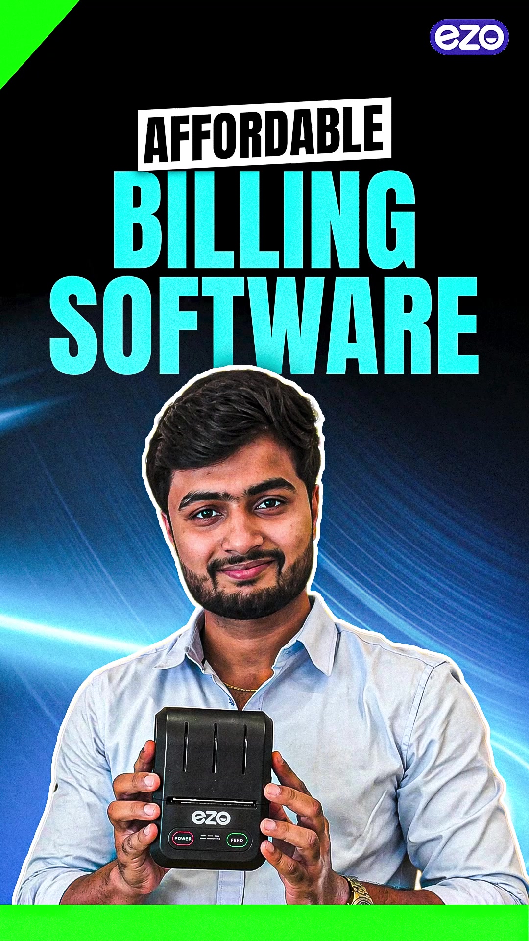 EZOBooks Facebook ad: Best Billing Machine for Restaurants