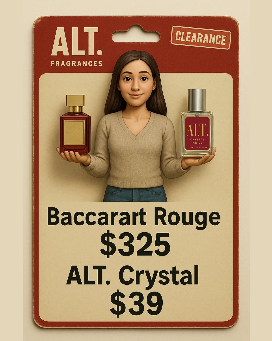 ALT. Fragrances Facebook ad