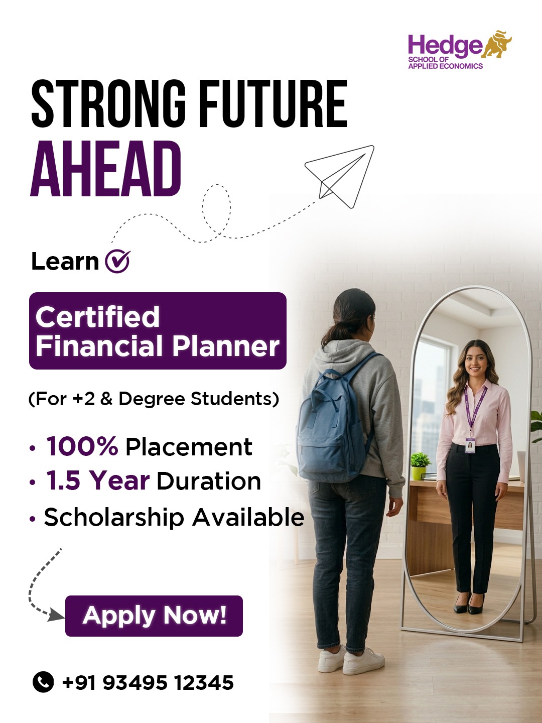 Hedge School of Applied Economics Facebook ad