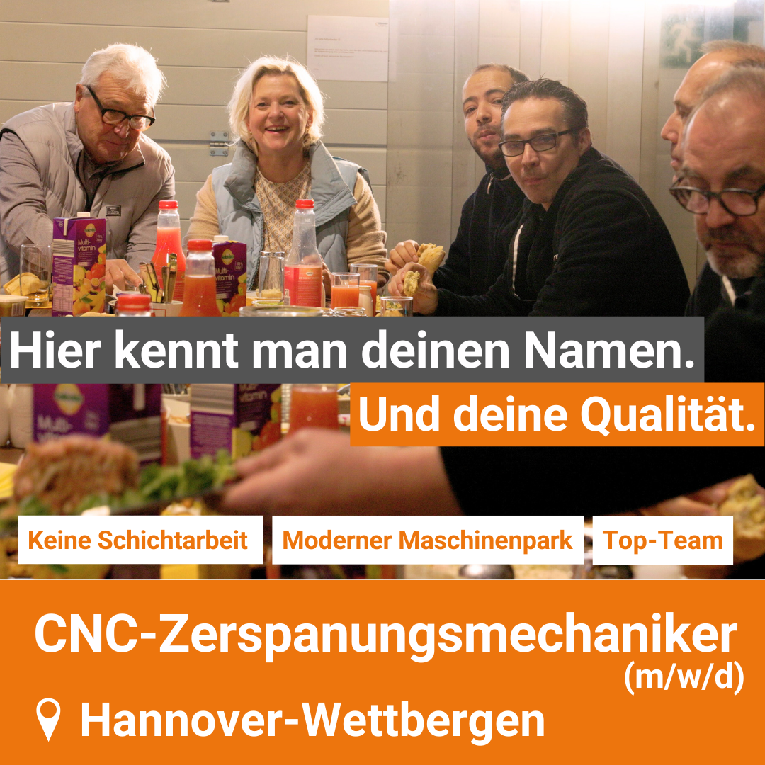 Hilmer GmbH CNC-Technik Facebook ad: CNC-Zerspanungsmechaniker (m/w/d) - Drehen oder Fräsen