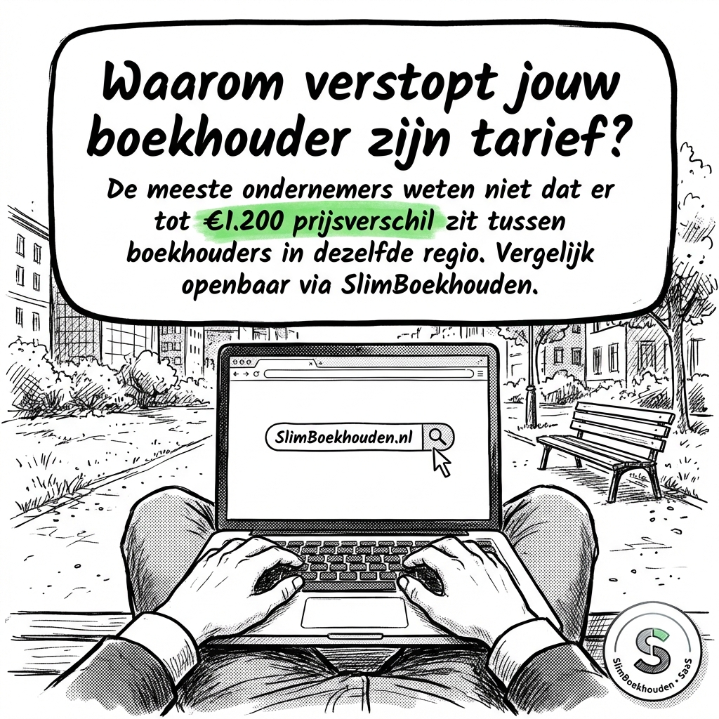 Slimbespaard.nl Facebook ad: Start met vergelijken