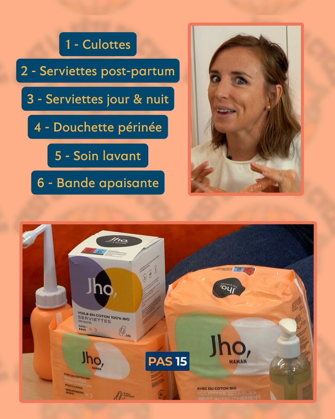 JHO. Facebook ad: Box maternité Jho