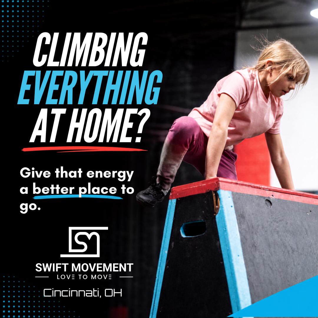 Swift Movement Studio Facebook ad: 90% of kids today have lost interest in…