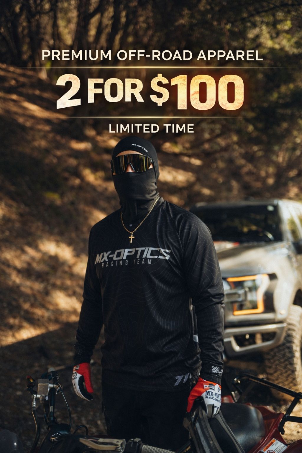 MX Optics Facebook ad: Jersey Bundle, Act Fast!