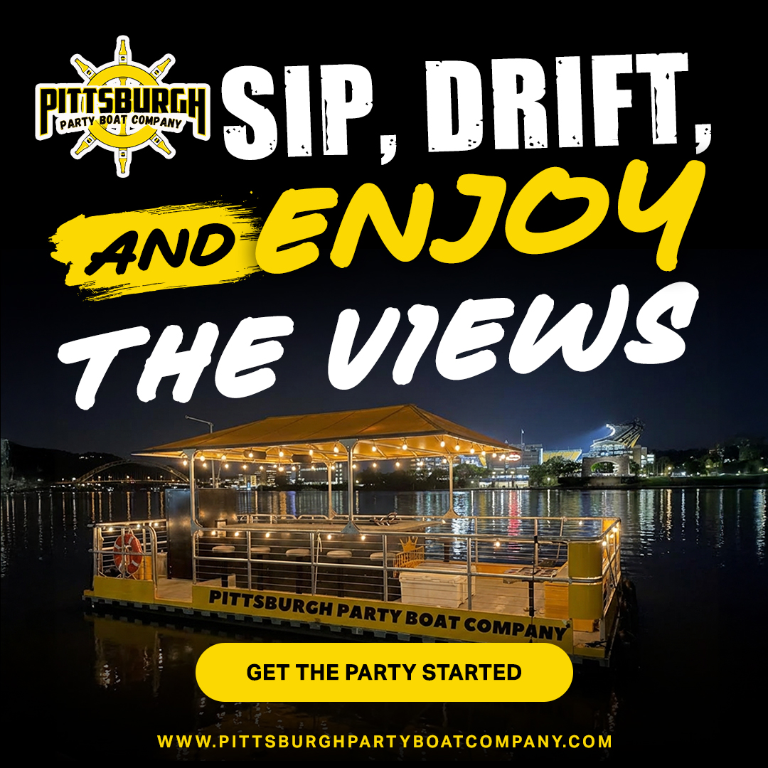 Pittsburgh Party Boat Company Facebook ad: Book Your Ride With Pittsburgh Party Boat Company!