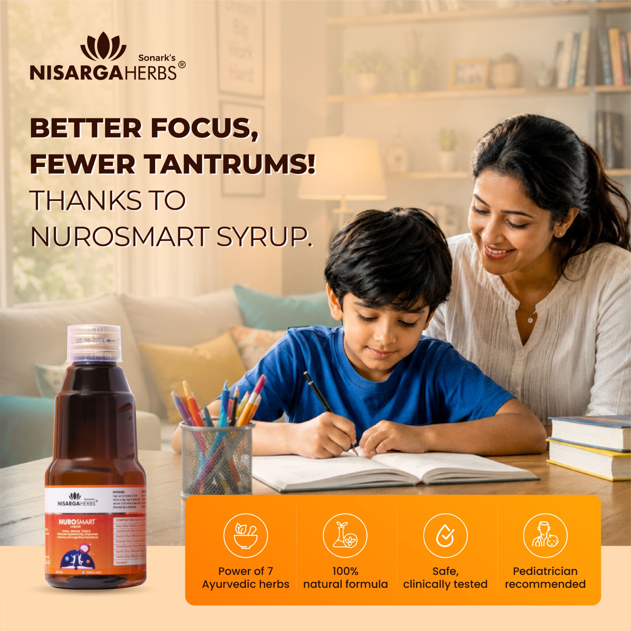 Nisarga Herbs Facebook ad