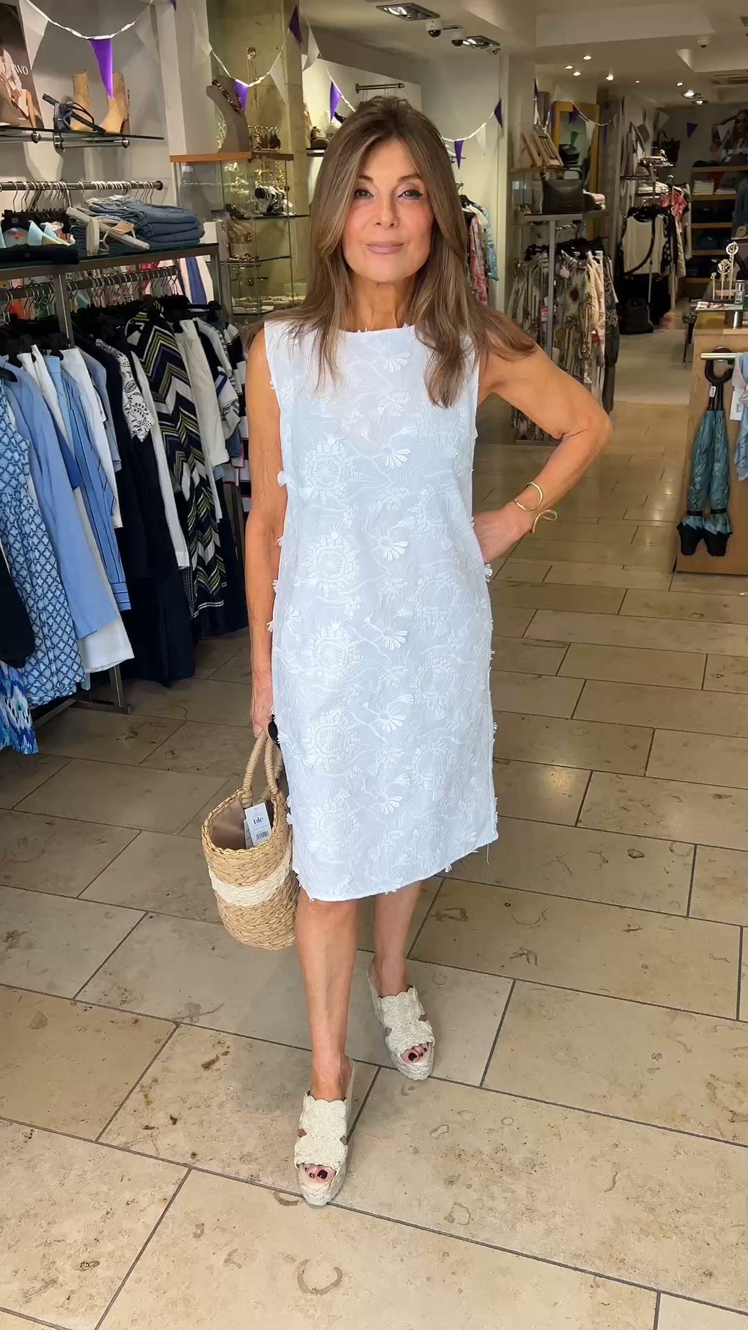 Sister Facebook ad: Marella Emme White Dress
