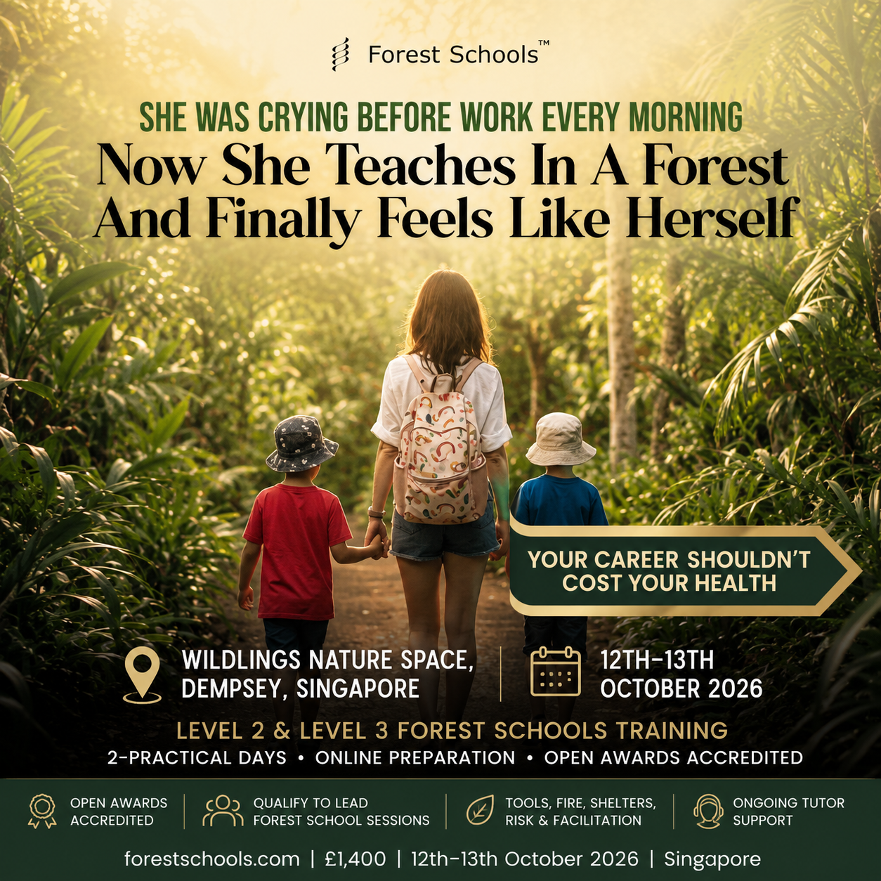 Forest Schools Facebook ad