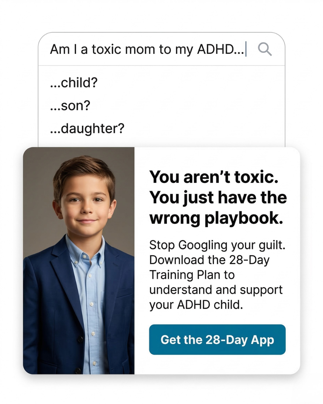 Parenting Leader Facebook ad