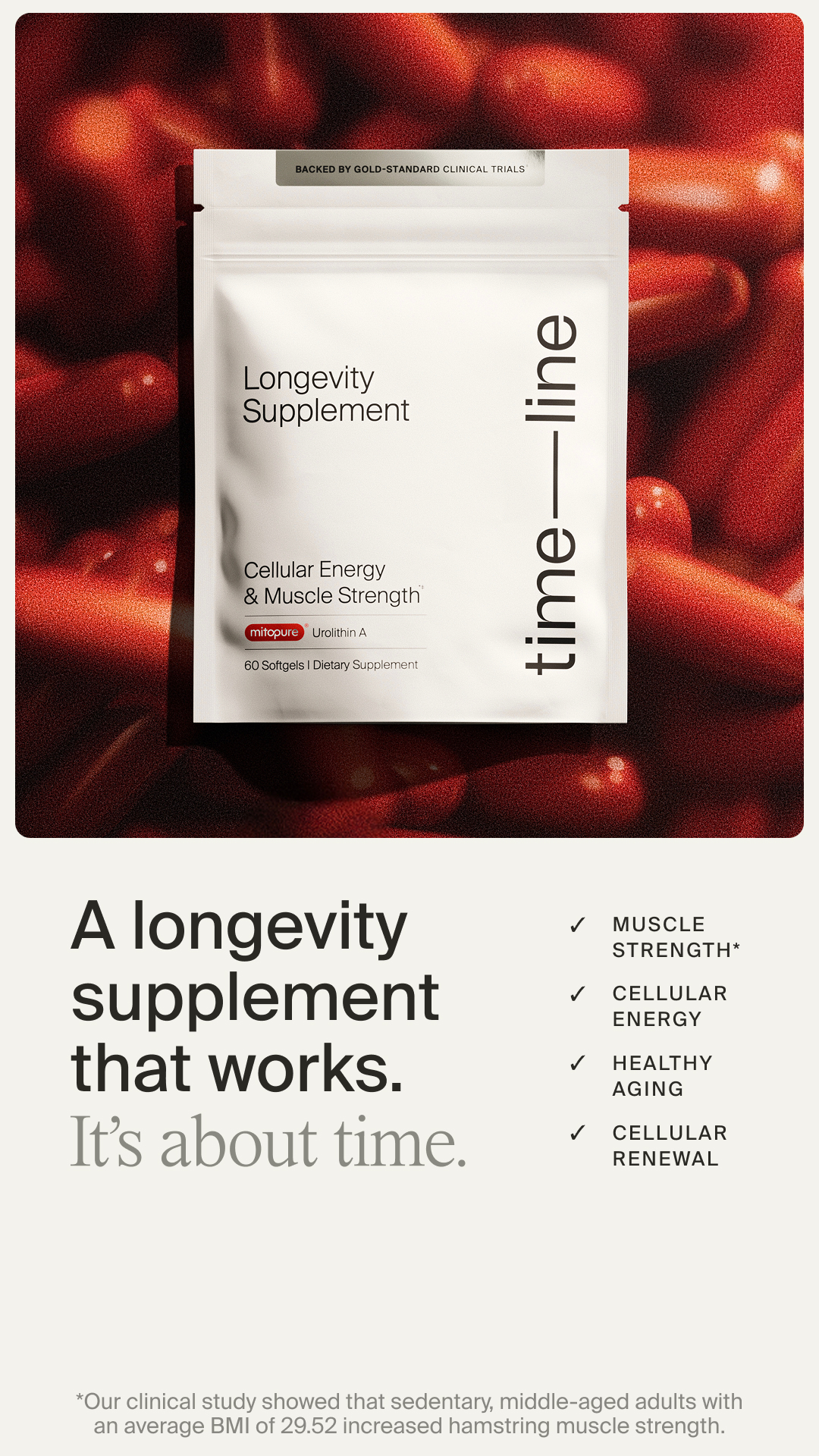 Timeline Longevity Facebook ad