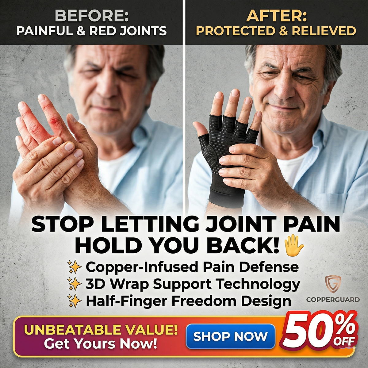 Dr. William Harland - Senior Health Advisor Facebook ad: I Got My Hands Back in Days-Not Weeks-Thanks to This…