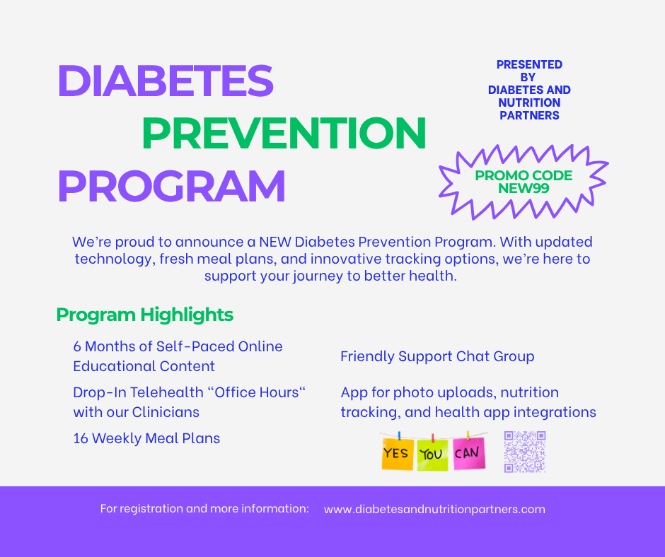 Diabetes and Nutrition Partners, LLC Facebook ad from May 18, 2026