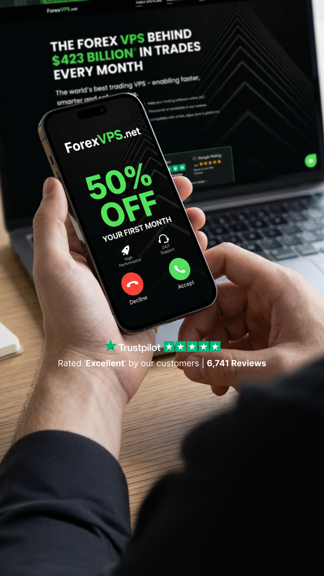 ForexVPS.net Facebook ad from Aug 18, 2026