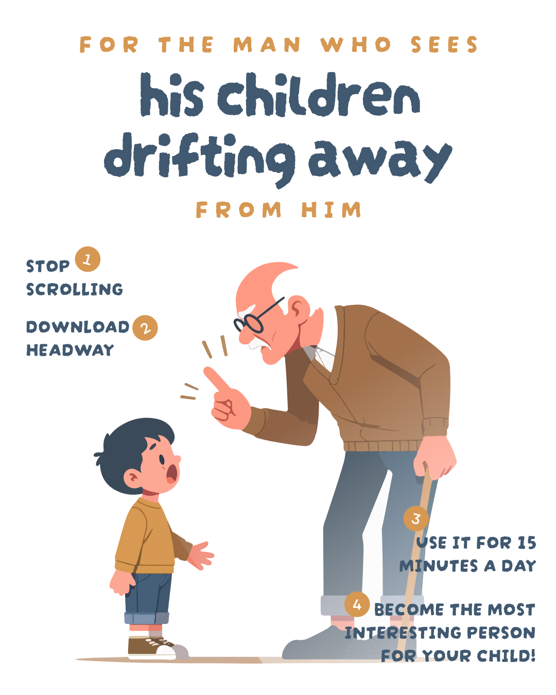 Headway App Facebook ad