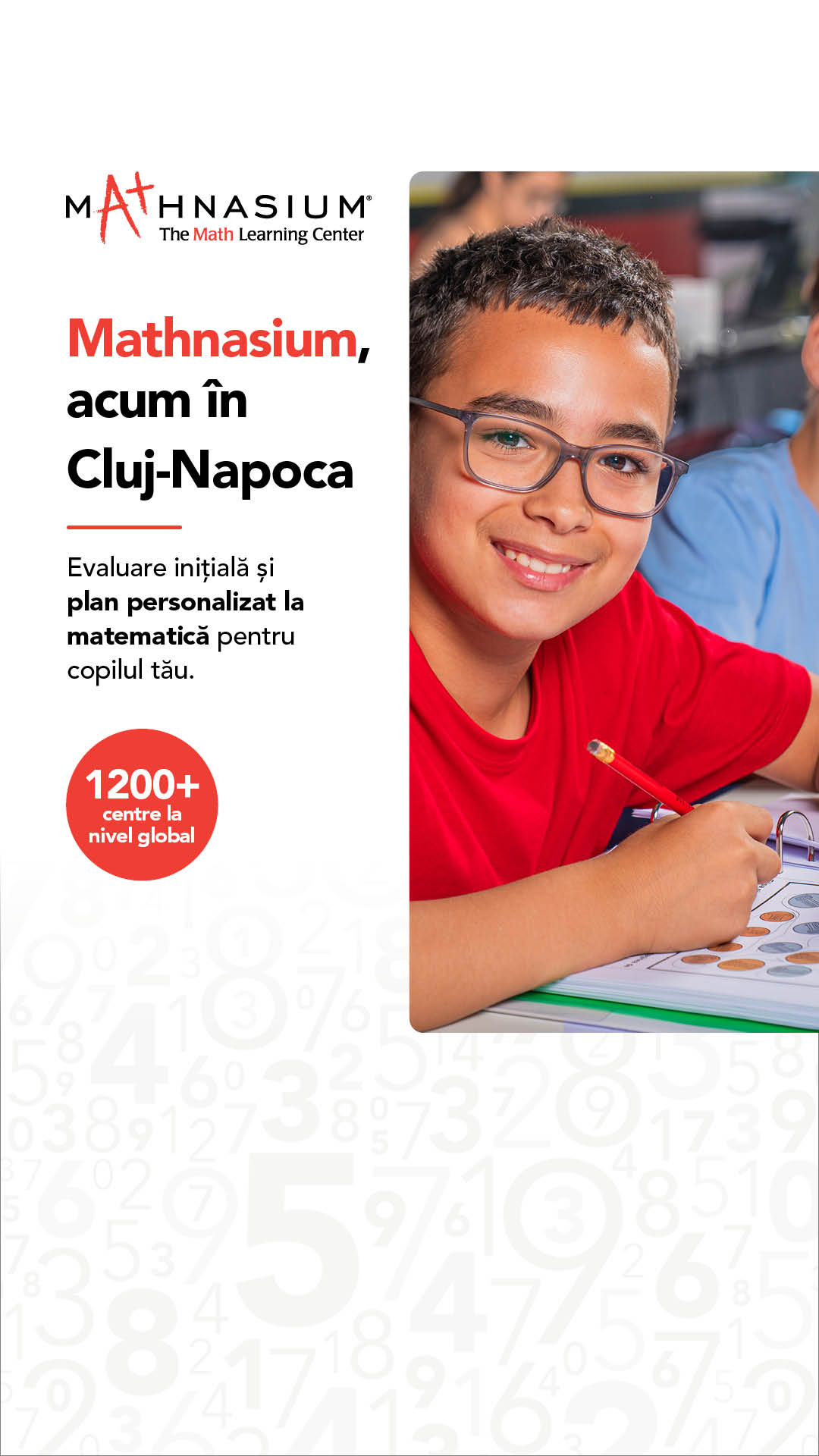 Mathnasium Cluj Dorobanților Facebook ad