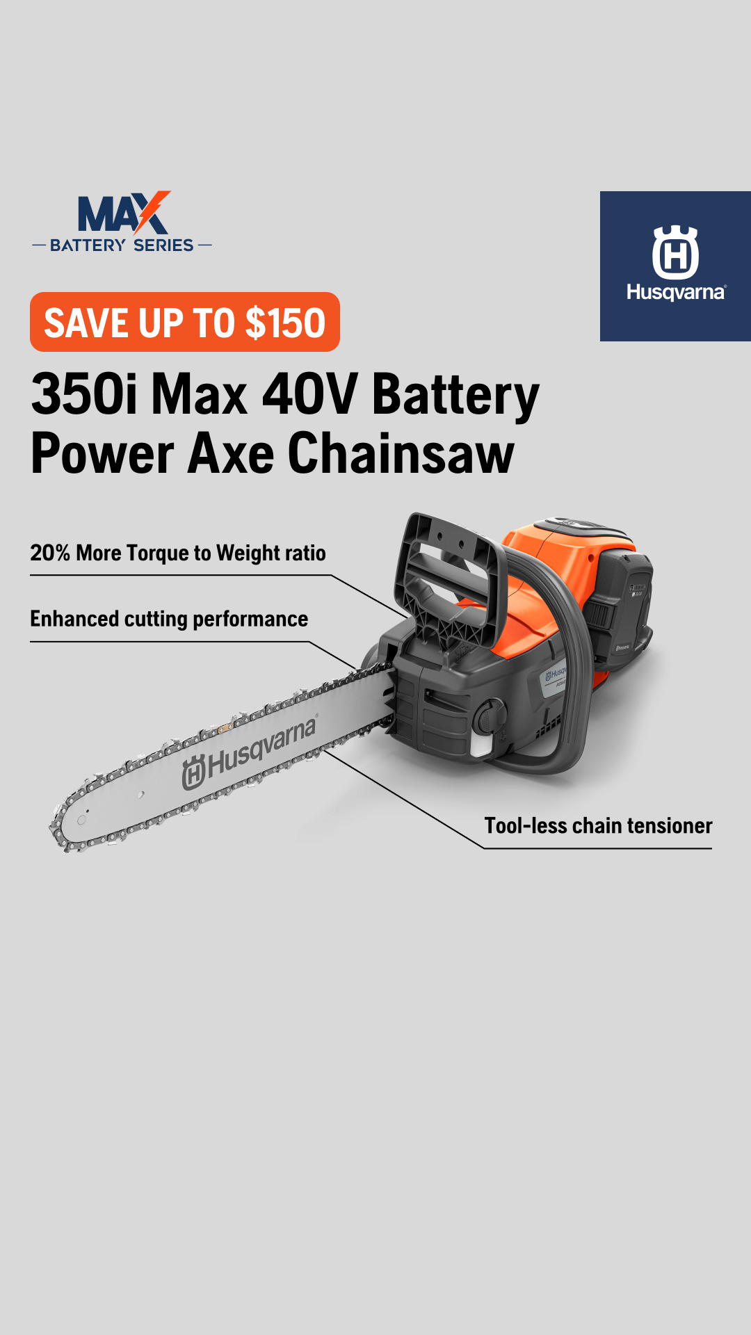 Husqvarna Facebook ad