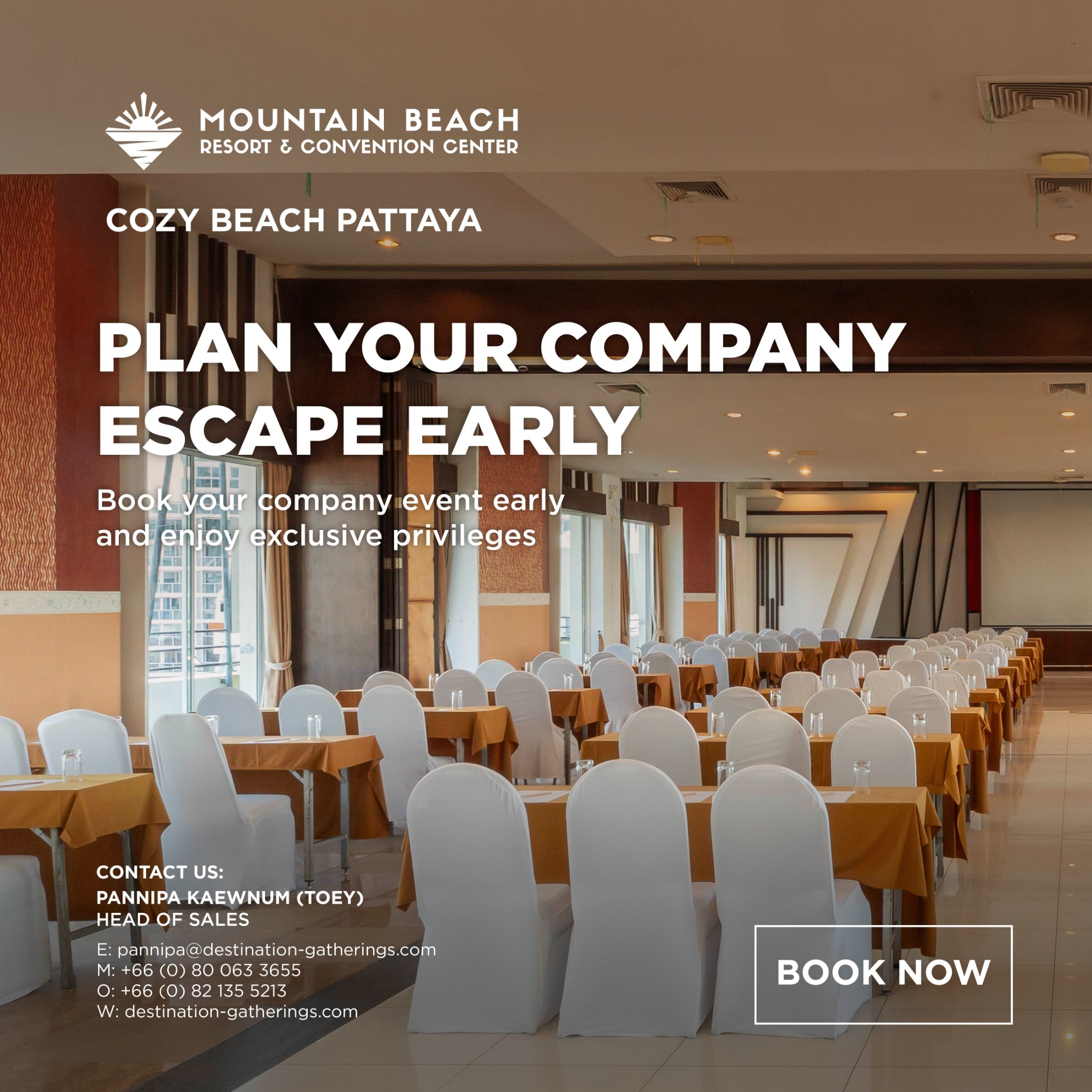 Mountain Beach Resort Pattaya Facebook ad