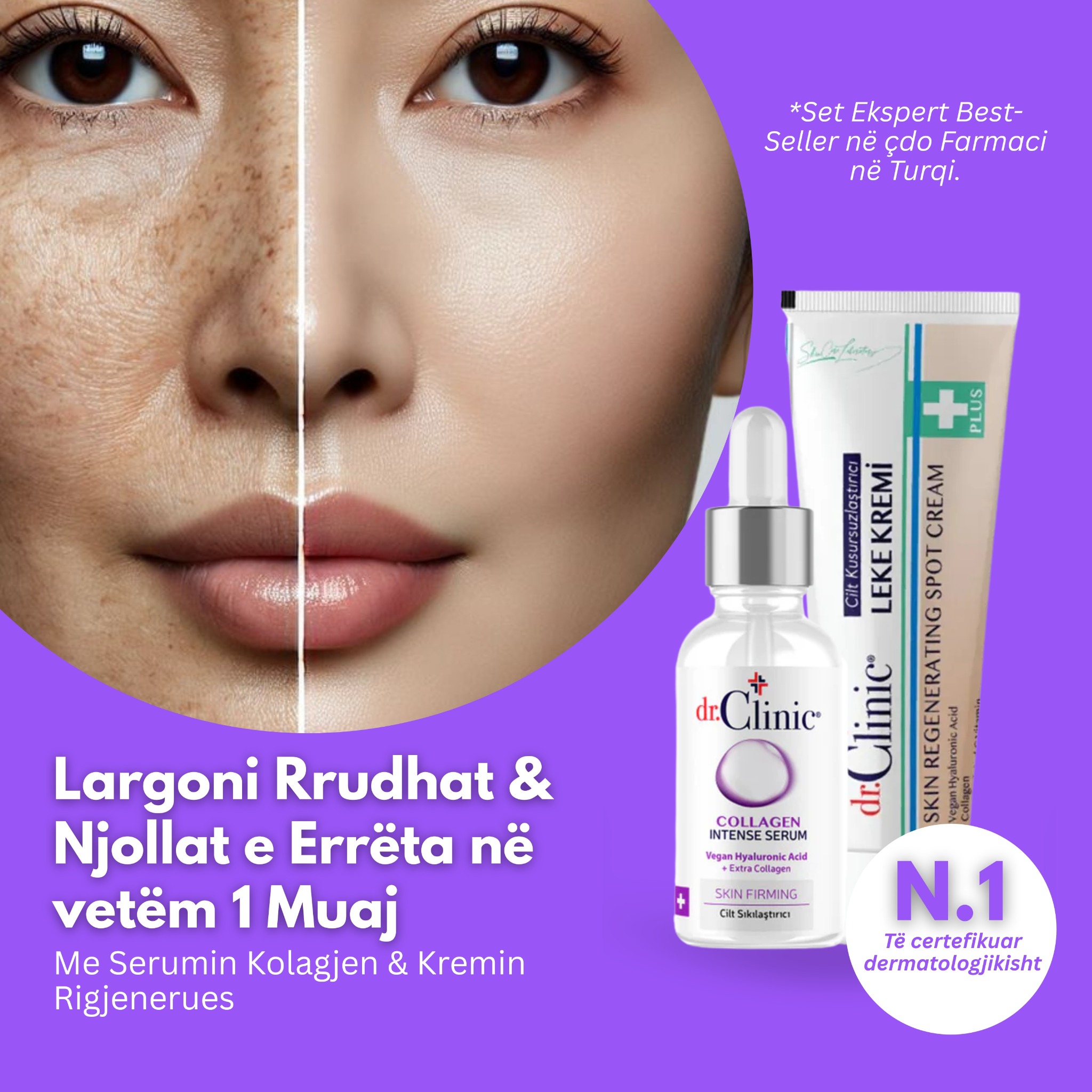 Vital Natura Facebook ad: Rikthe freskinë dhe vitalitetin e lëkurës tënde me…
