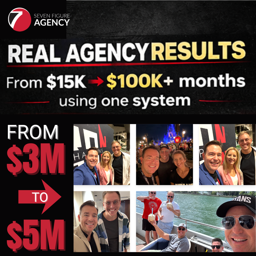 Seven Figure Agency Facebook ad