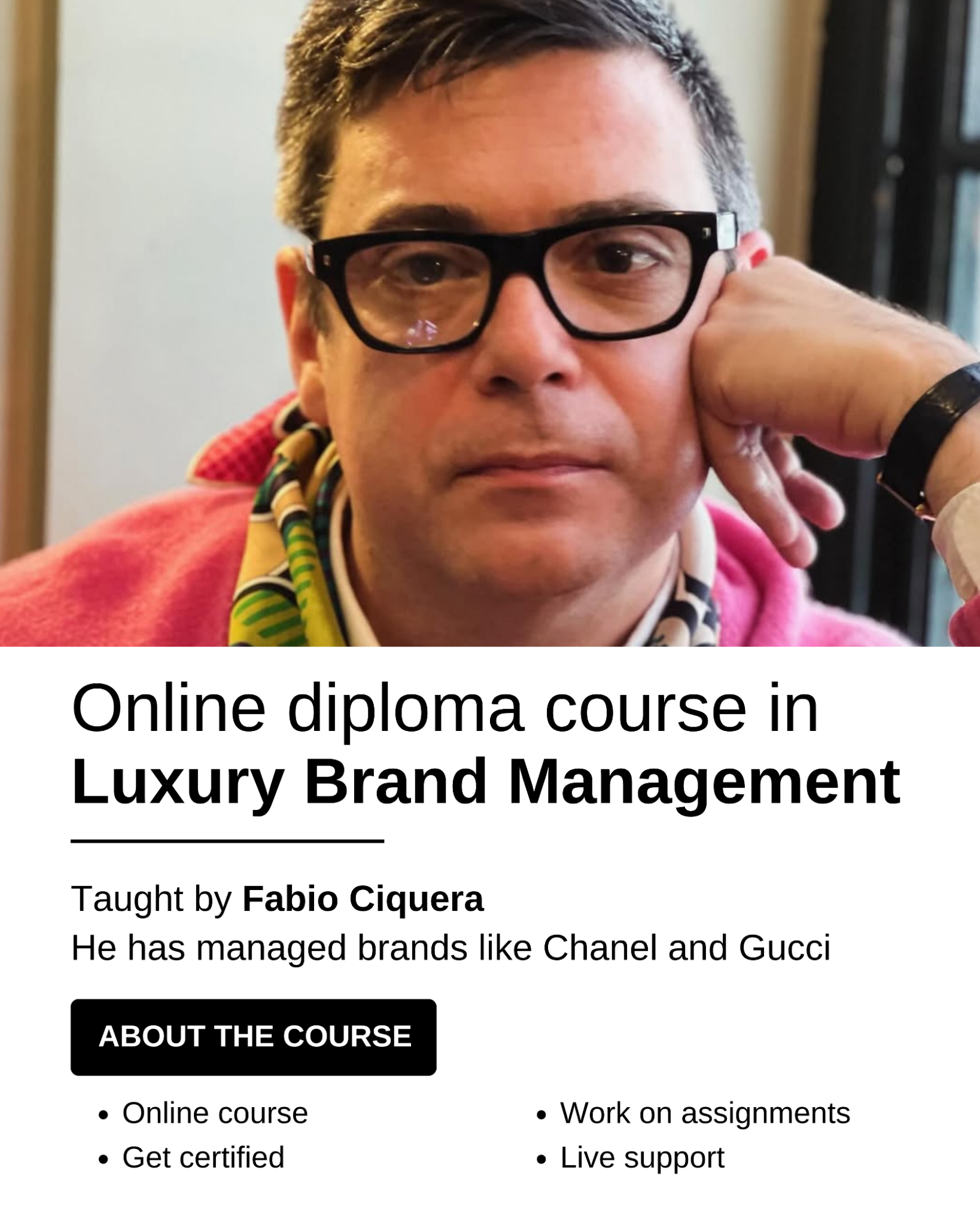 London School of Trends Facebook ad