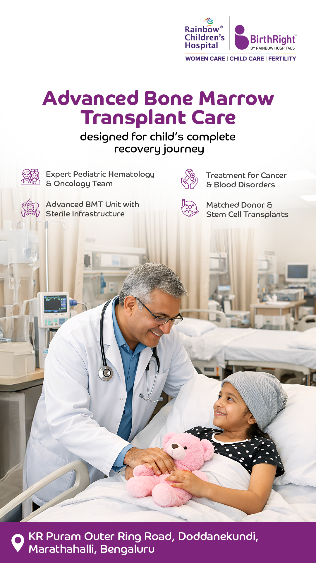 Rainbow Hospitals Facebook ad