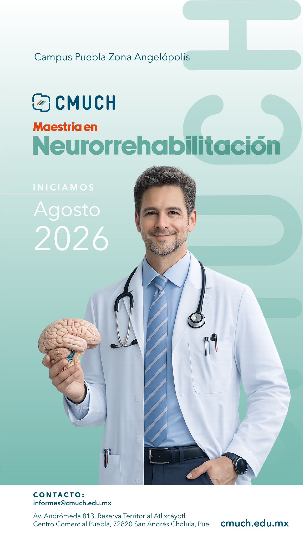 CMUCH Puebla Facebook ad from Mar 11, 2026