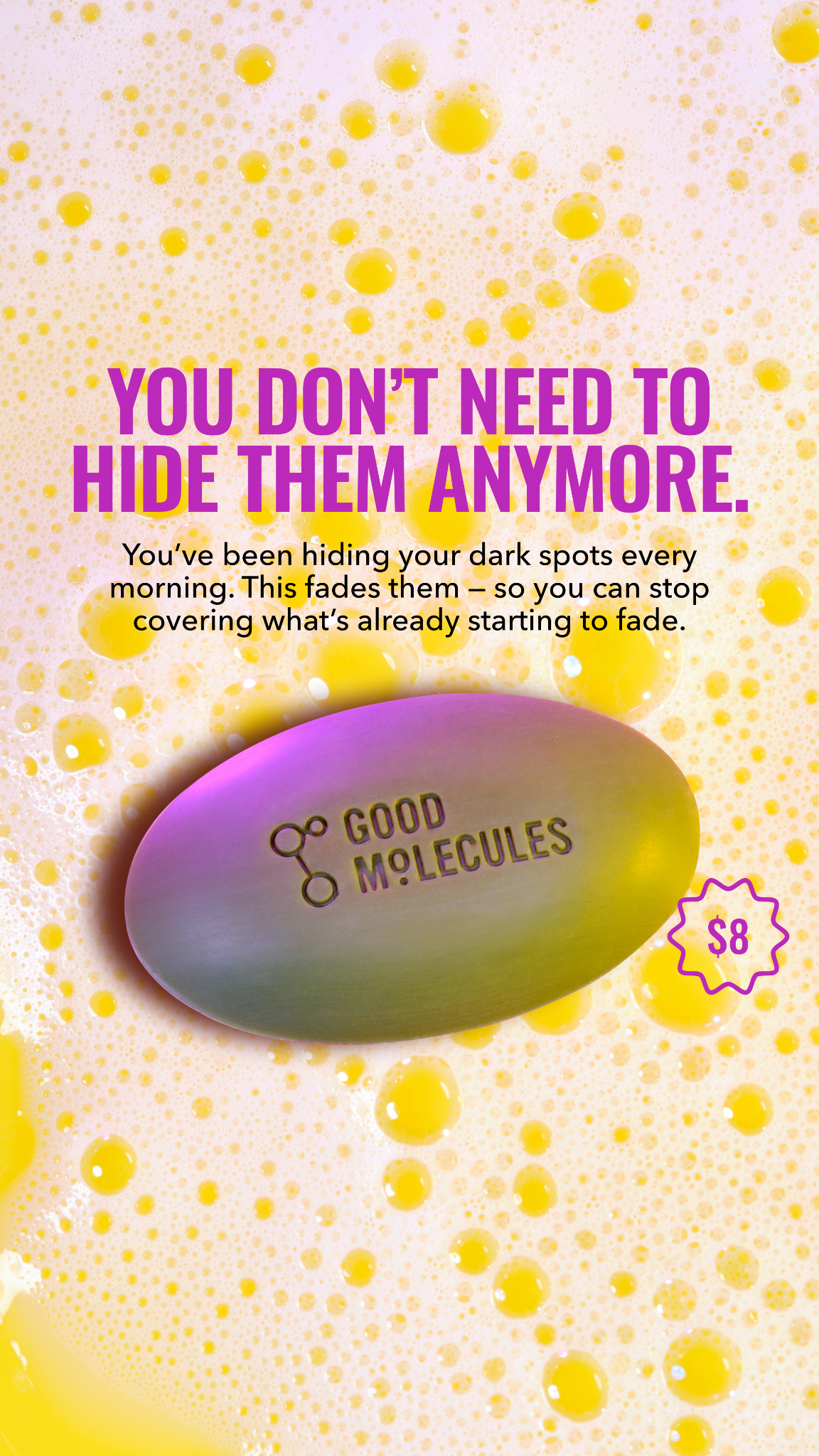 Good Molecules Facebook ad