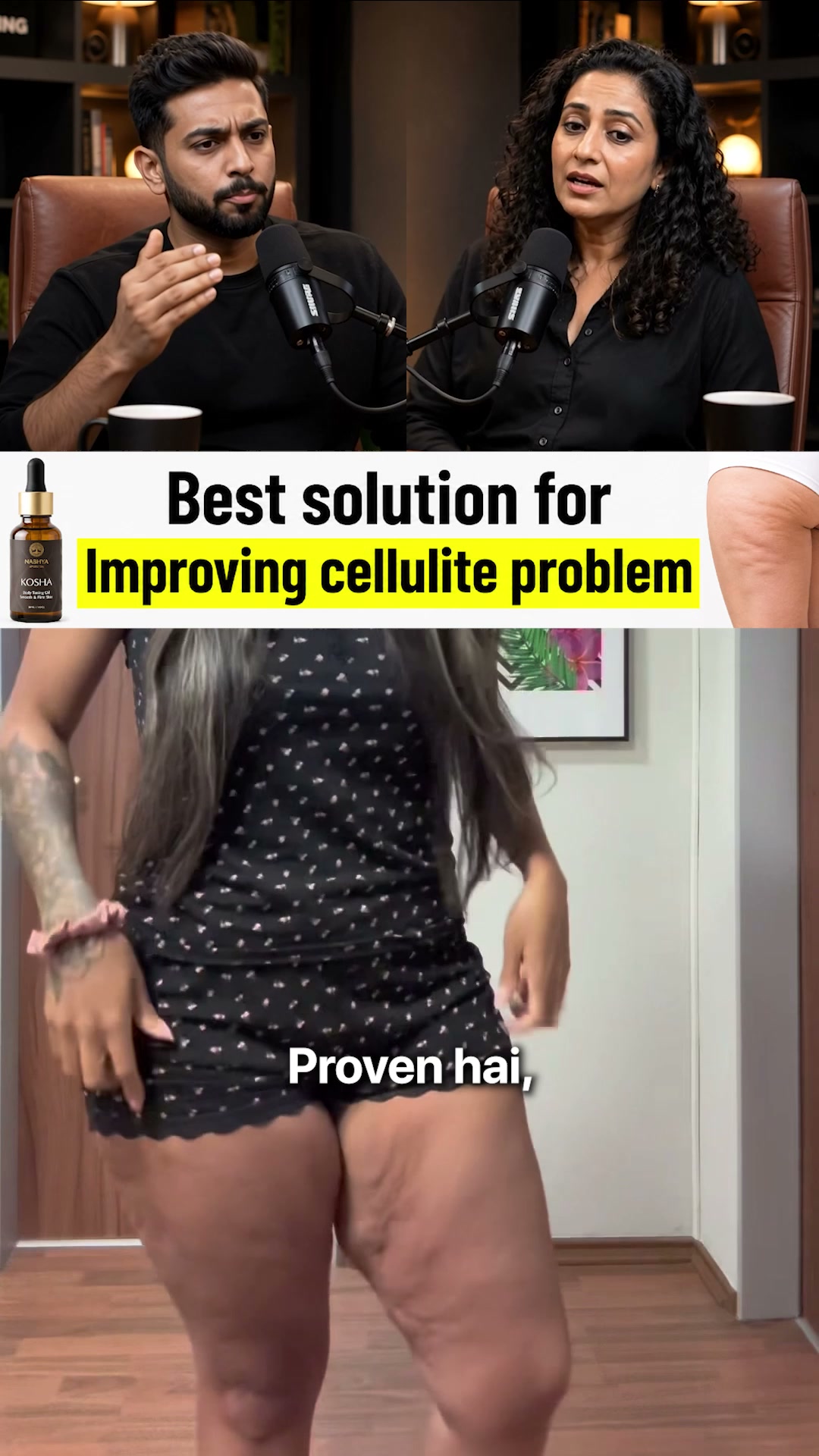 Wellness Daily Facebook ad: Bas 5 Minute Har Raat