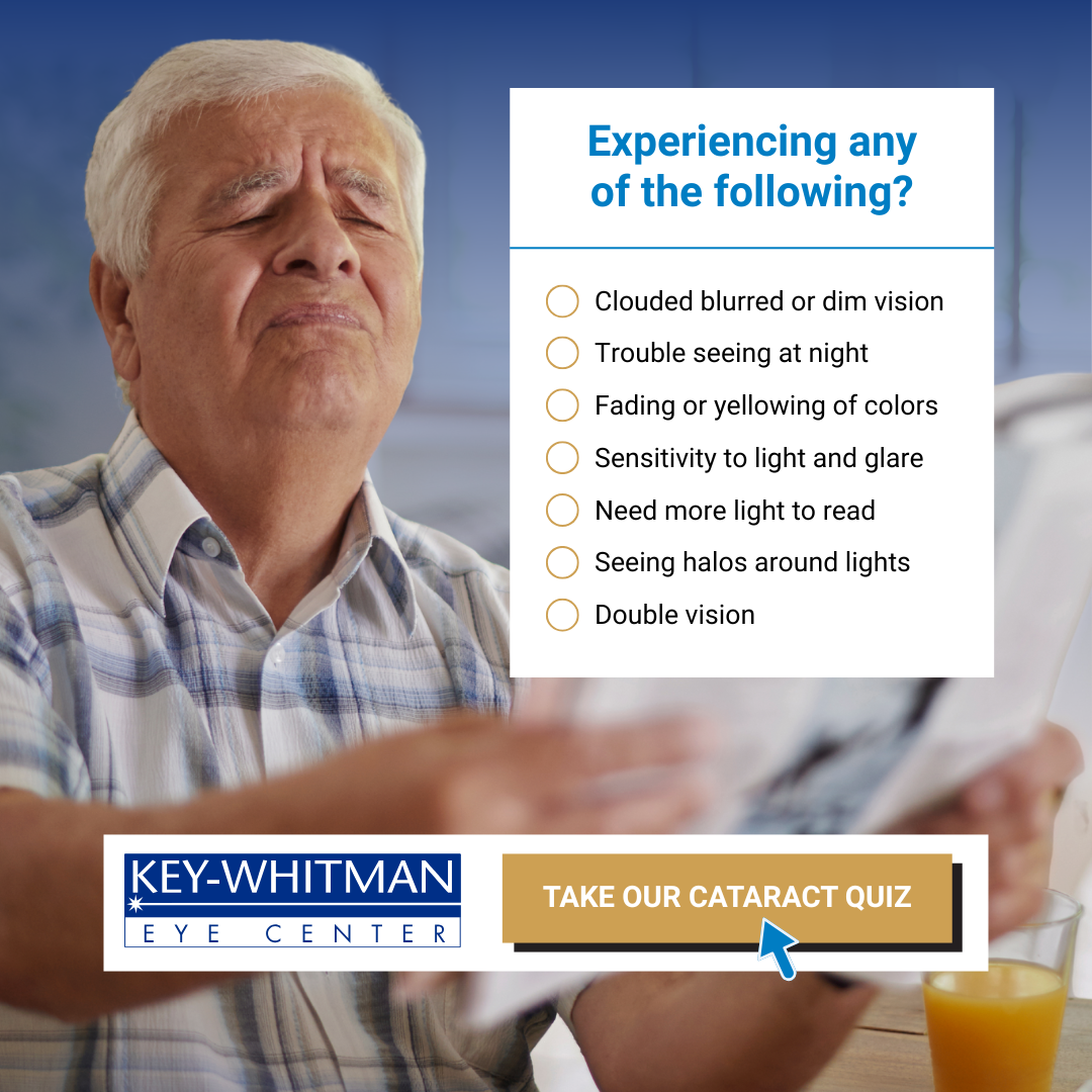 Key-Whitman Eye Center Facebook ad