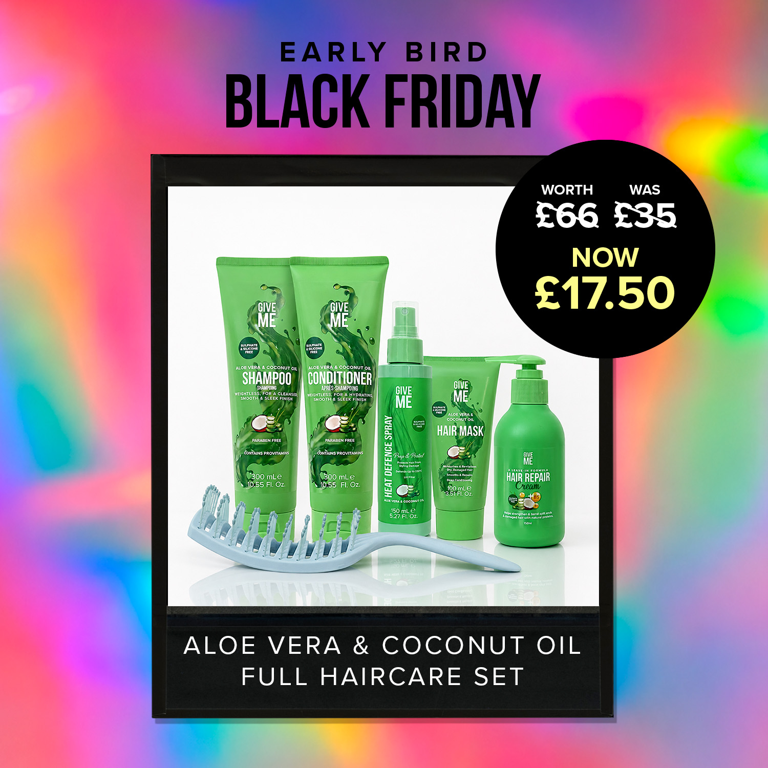 Give Me Cosmetics Facebook ad: SAVE 50%