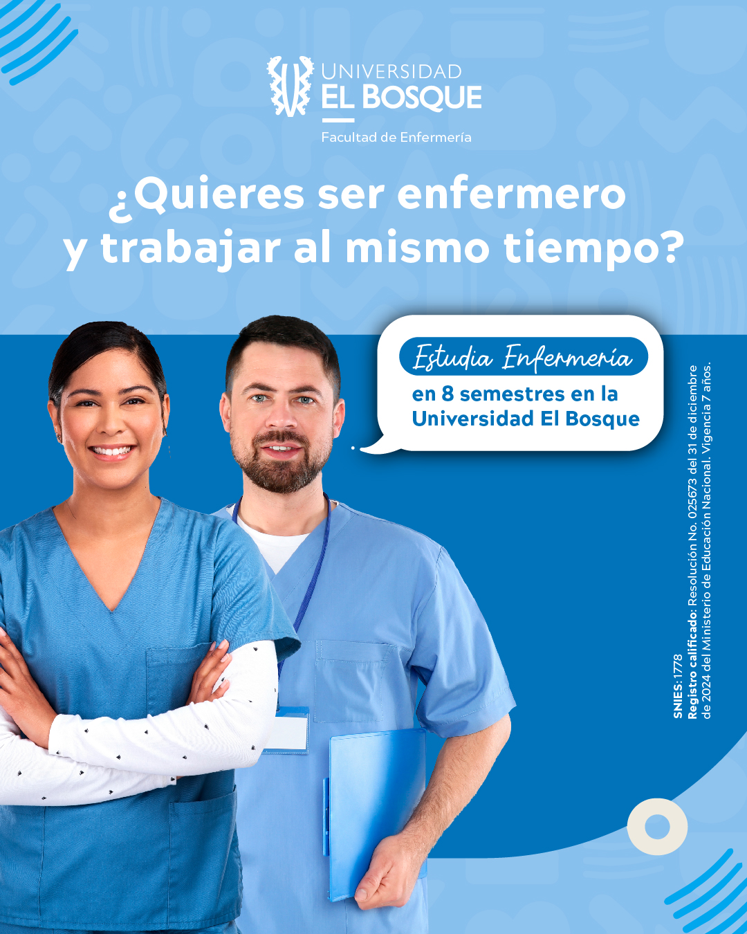 Admisiones Universidad El Bosque Facebook ad from Jun 23, 2026