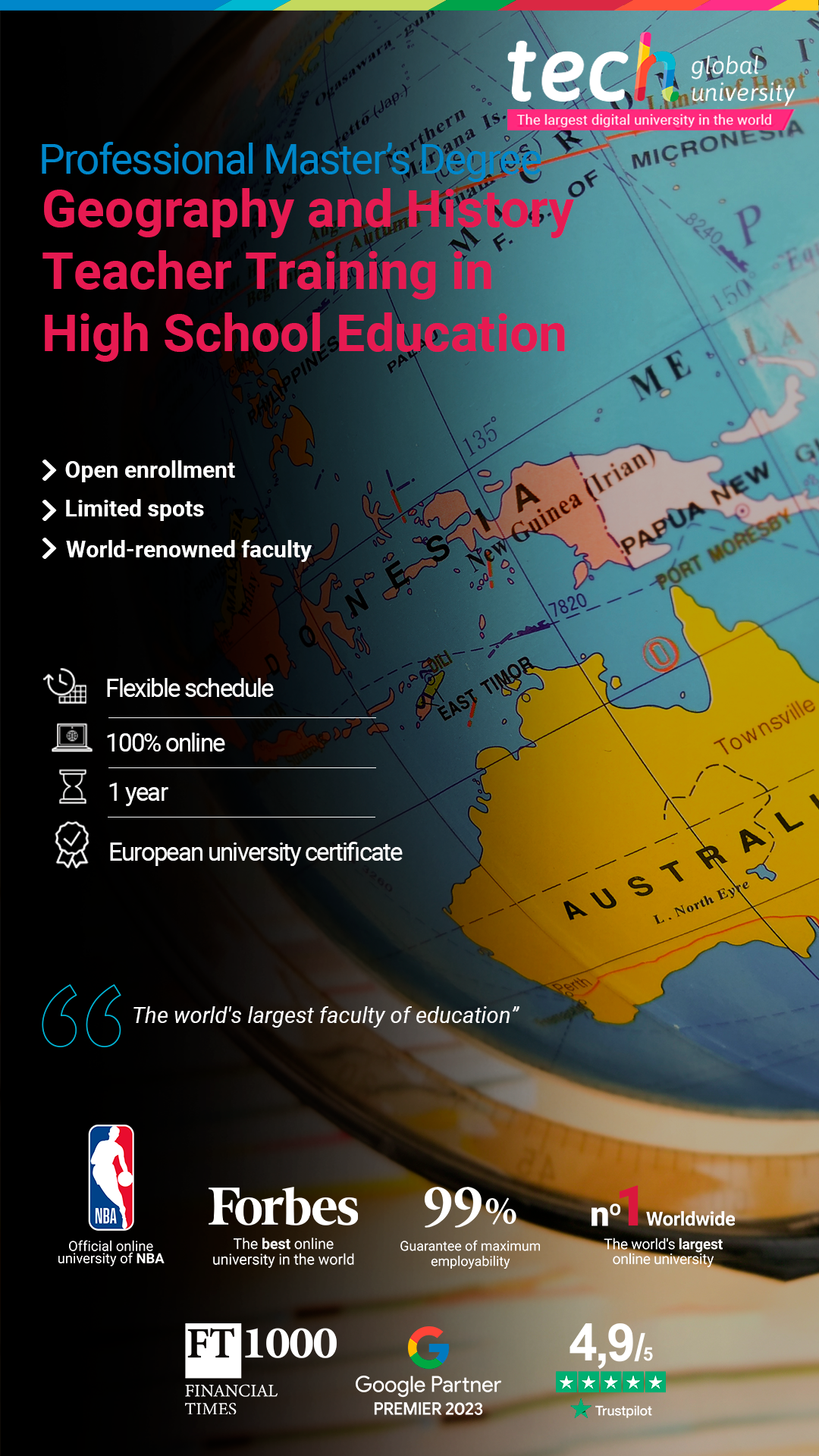 TECH school of teaching Facebook ad