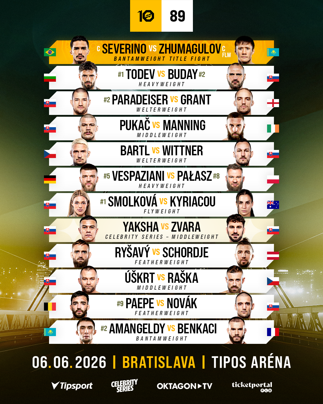 OKTAGON MMA Facebook ad from May 18, 2026