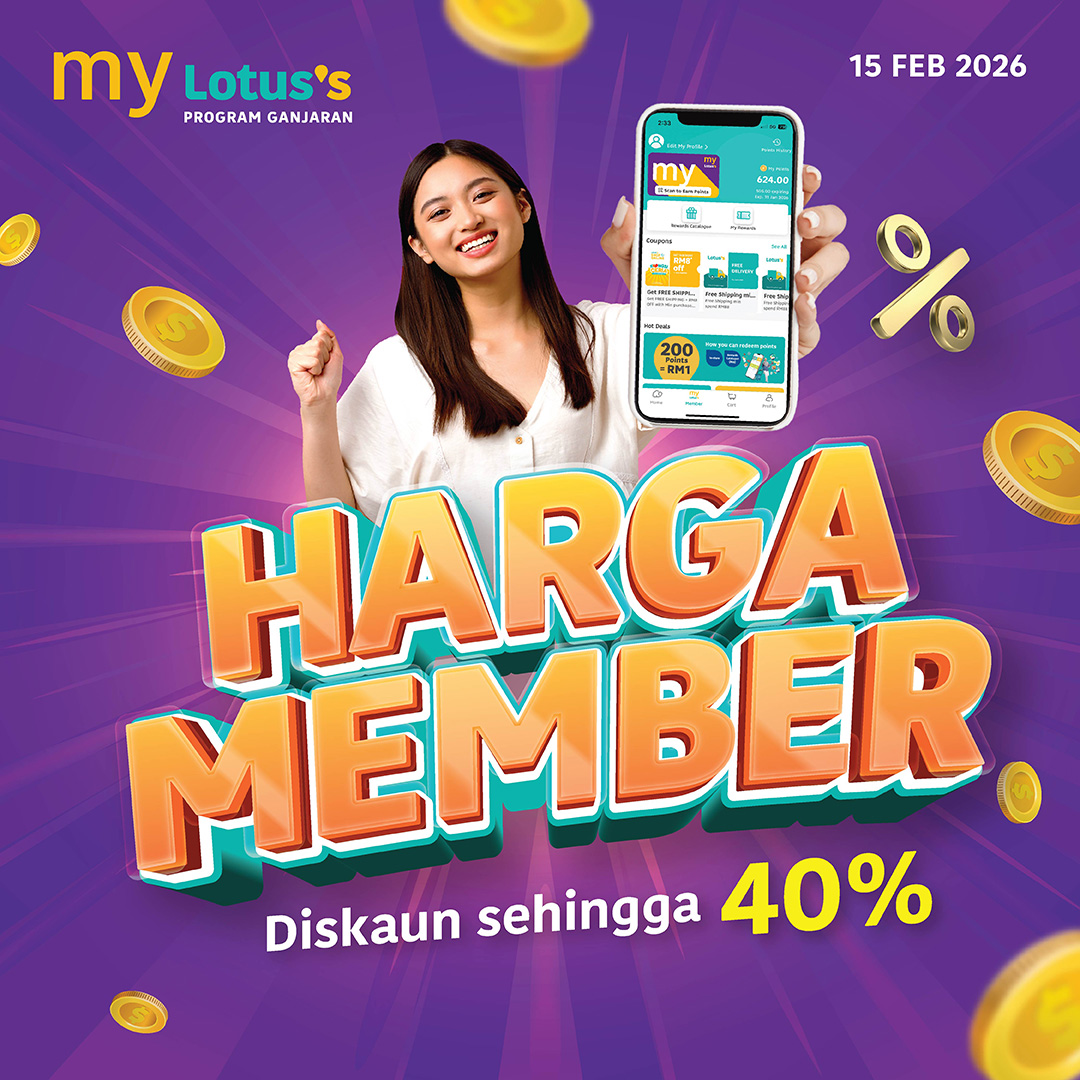Lotus's Malaysia Facebook ad