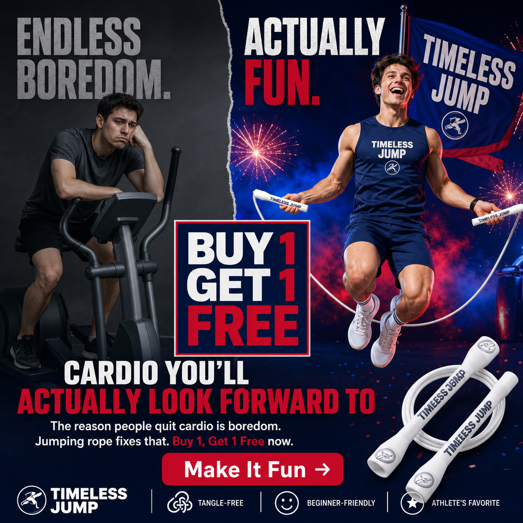 Timeless Jump Facebook ad