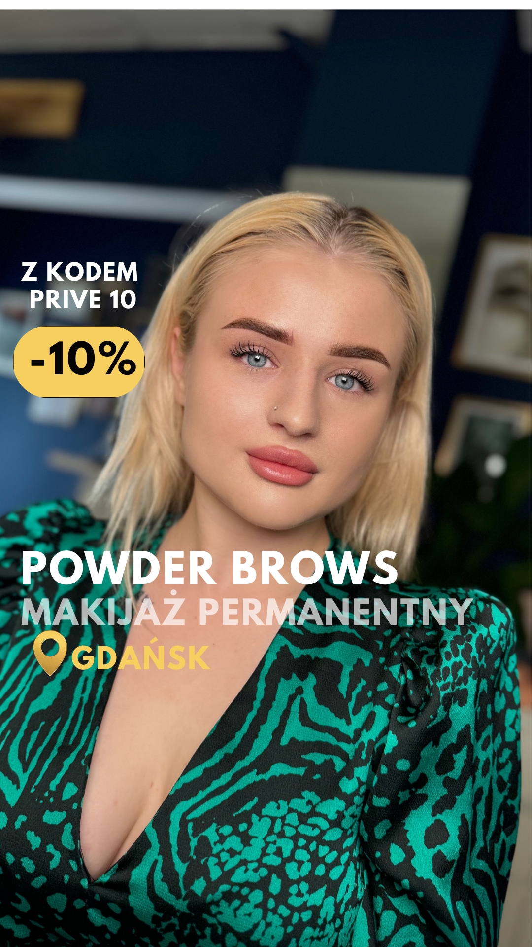 Prive makijaż permanentny Facebook ad from Mar 20, 2026
