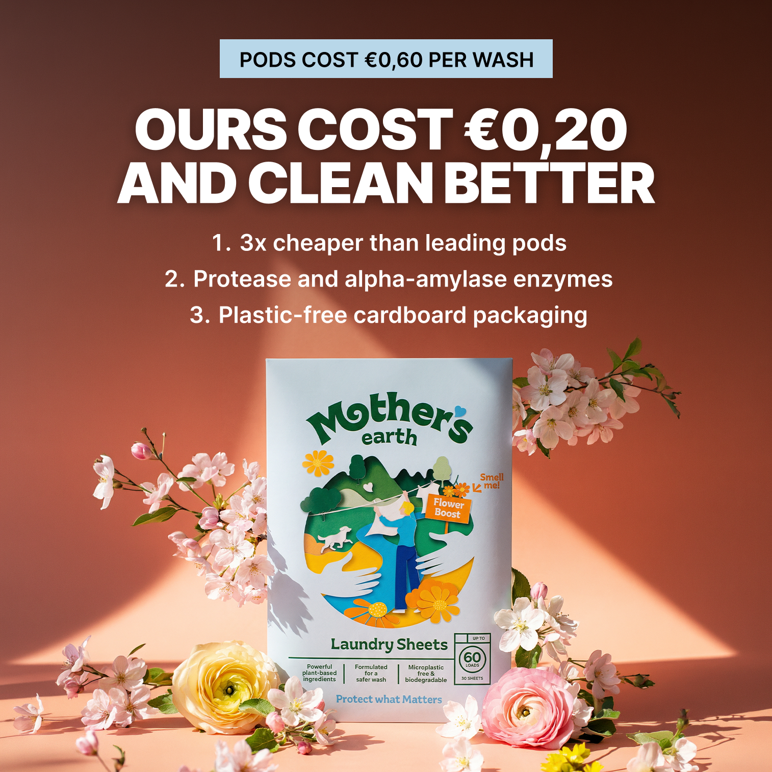 Mothers Earth Facebook ad