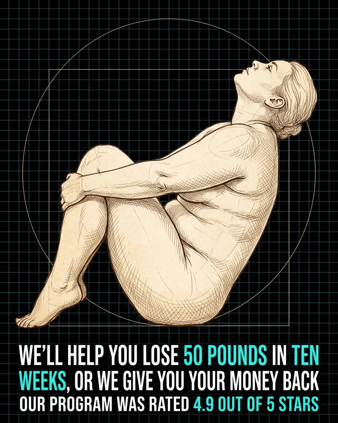 Hypnozio: power of hypnotherapy Facebook ad: Overcome Weight Challenges
