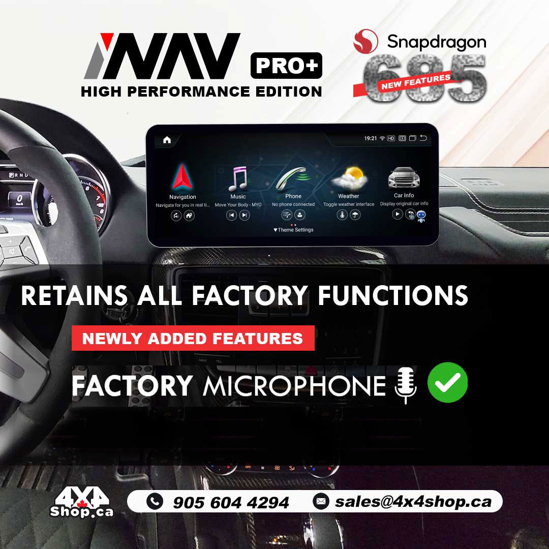 4X4Shop Canada Facebook ad: Upgrade your ride with the best in-car tech!