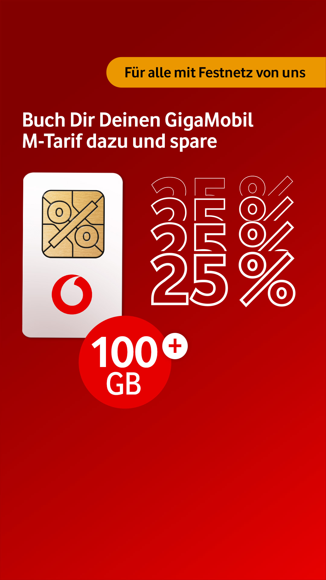 Vodafone Deutschland Facebook ad