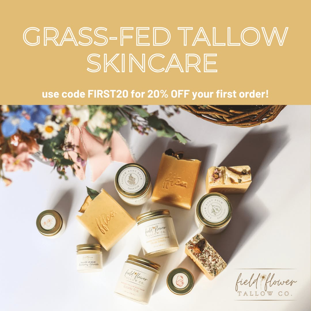 Field Flower Tallow Co. Facebook ad