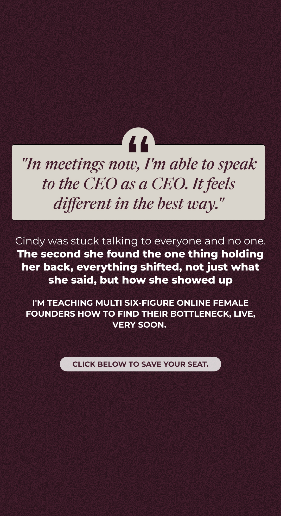 Amy Porterfield Facebook ad